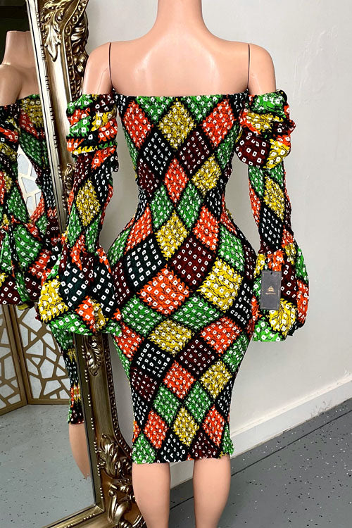 Harcout Ankara Dress (Ready To Ship)