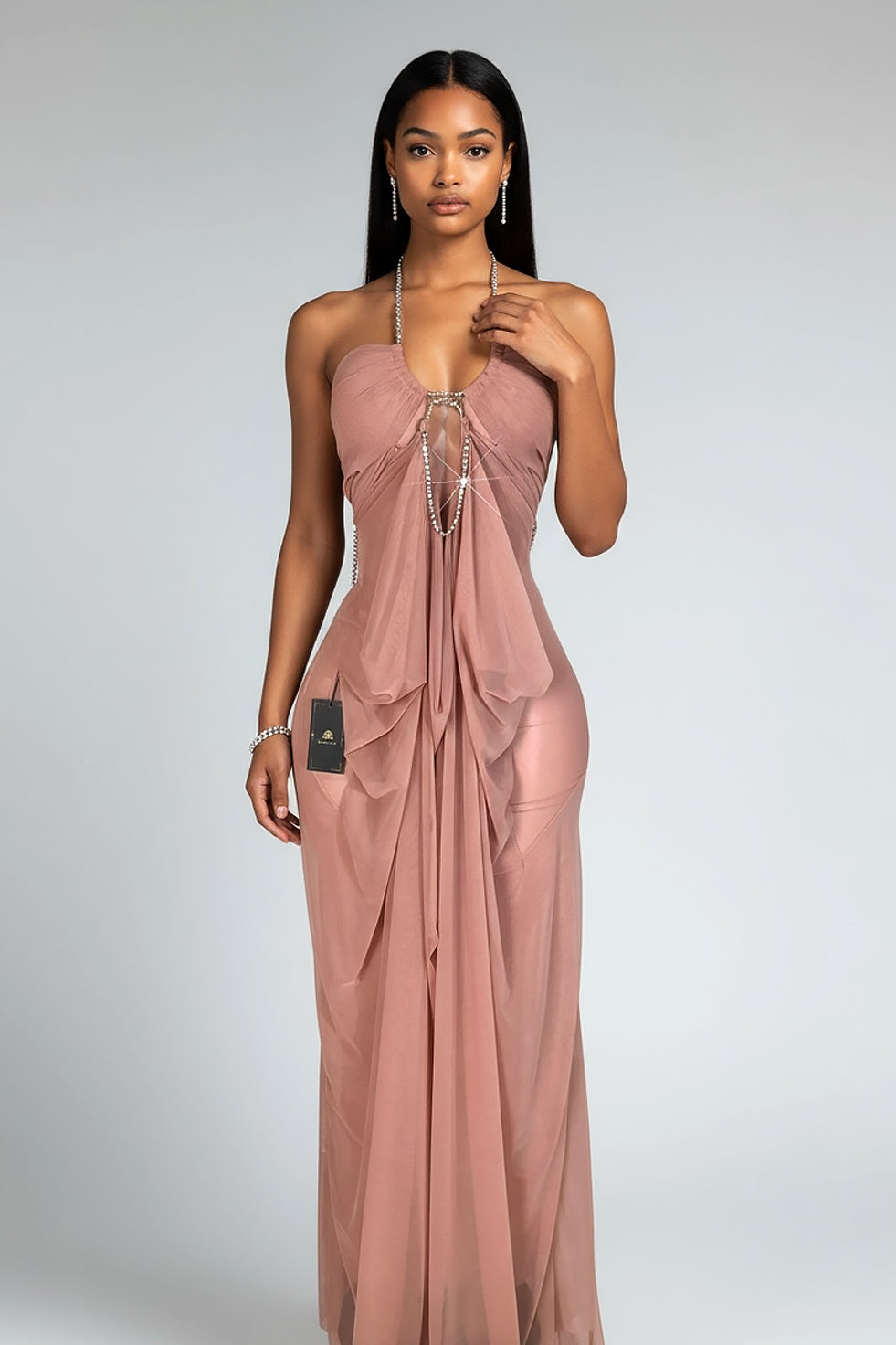 Flesh & Fantasy Dress (Ready To Ship)