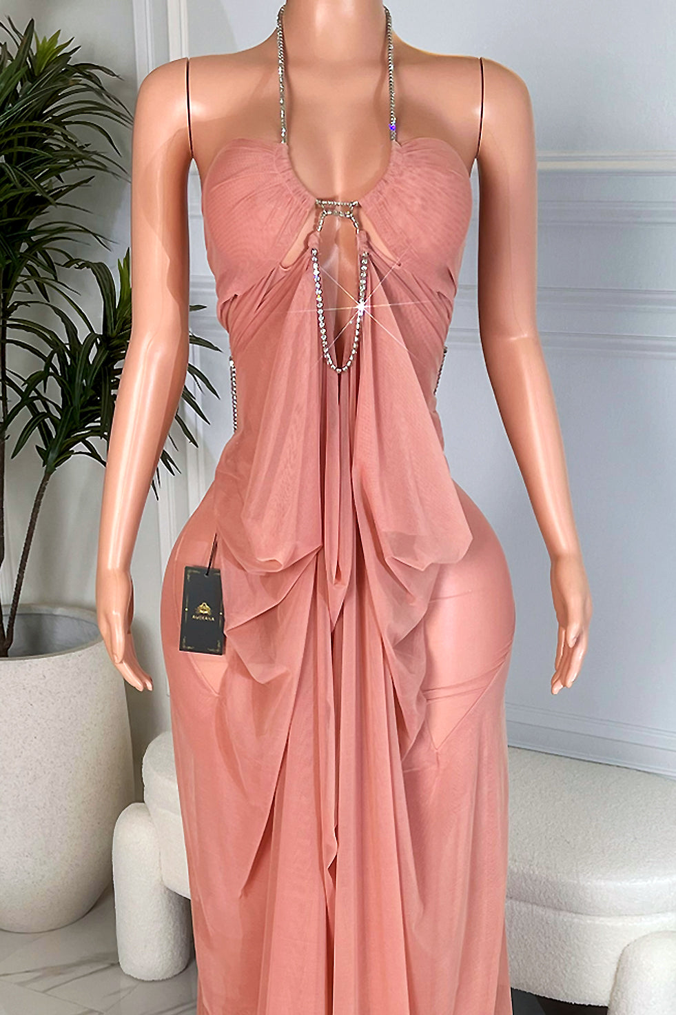 Flesh & Fantasy Dress (Ready To Ship)