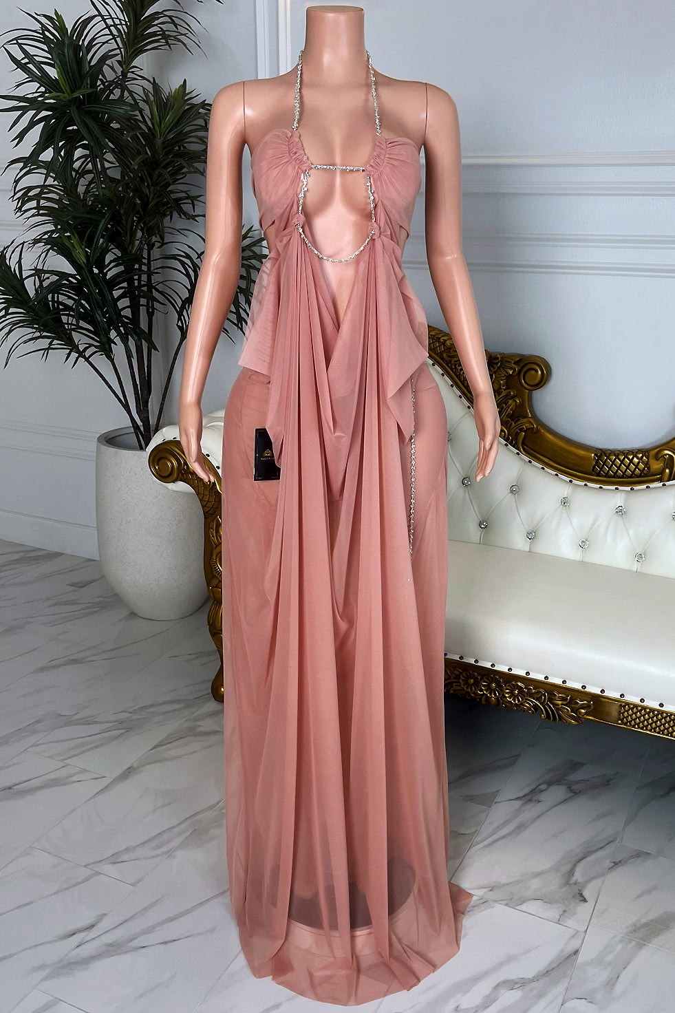 Flesh & Fantasy Dress (Ready To Ship)