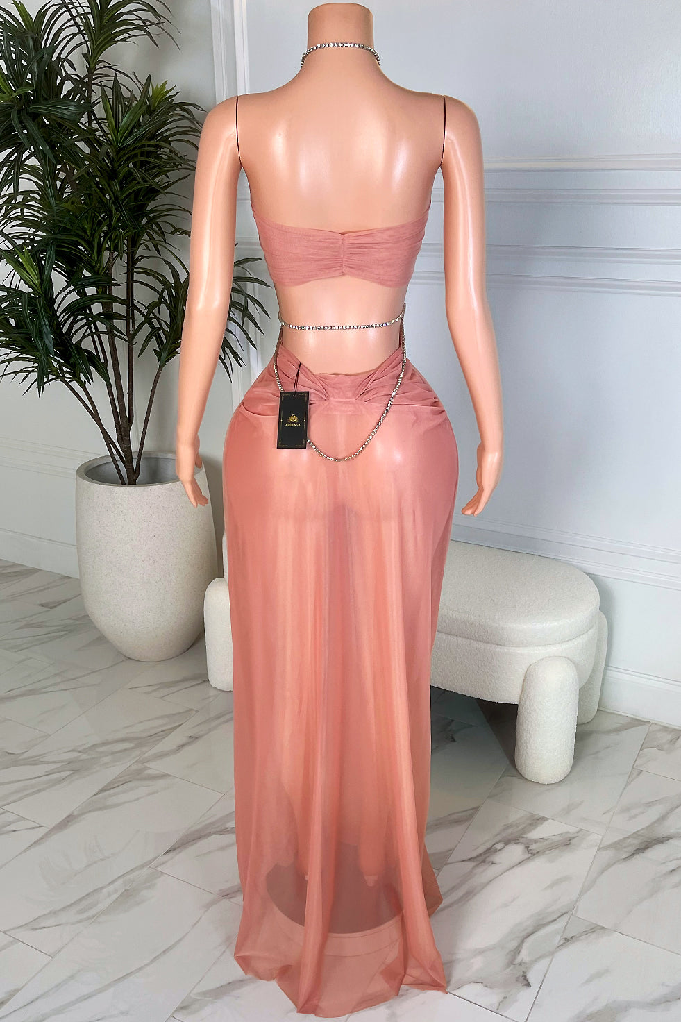 Flesh & Fantasy Dress (Ready To Ship)