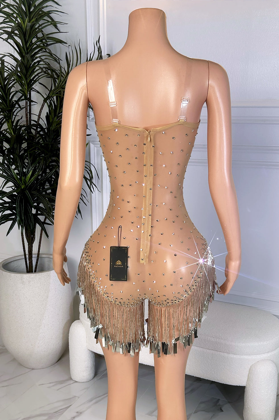 Sereia Fringe Bodysuit (Ready to Ship)