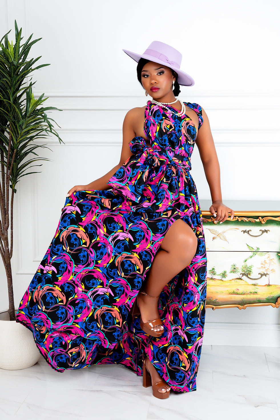 Ada Ankara Dress(Ready To Ship)