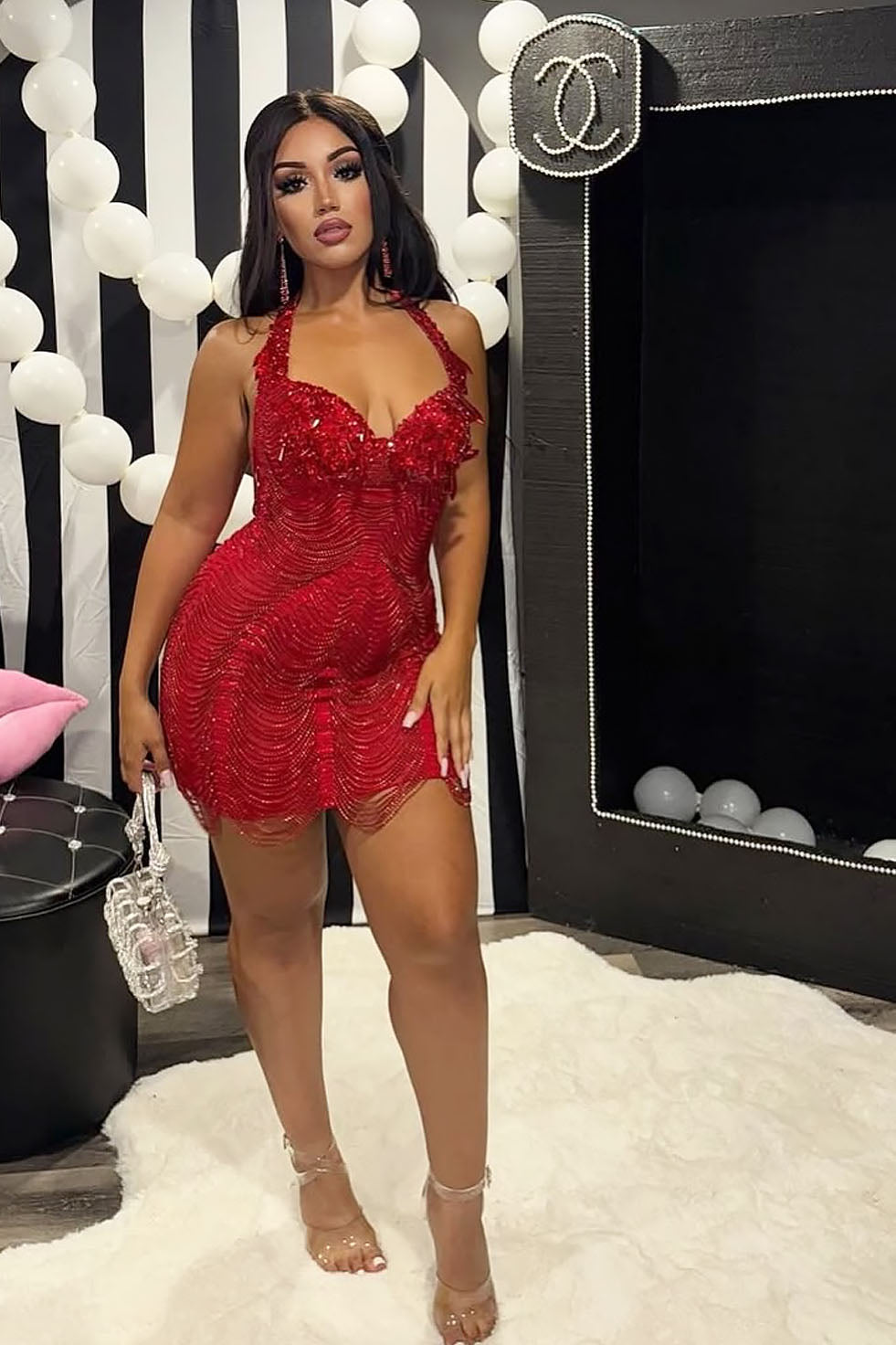 No Strings Attached Mini Dress (Ready To Ship)