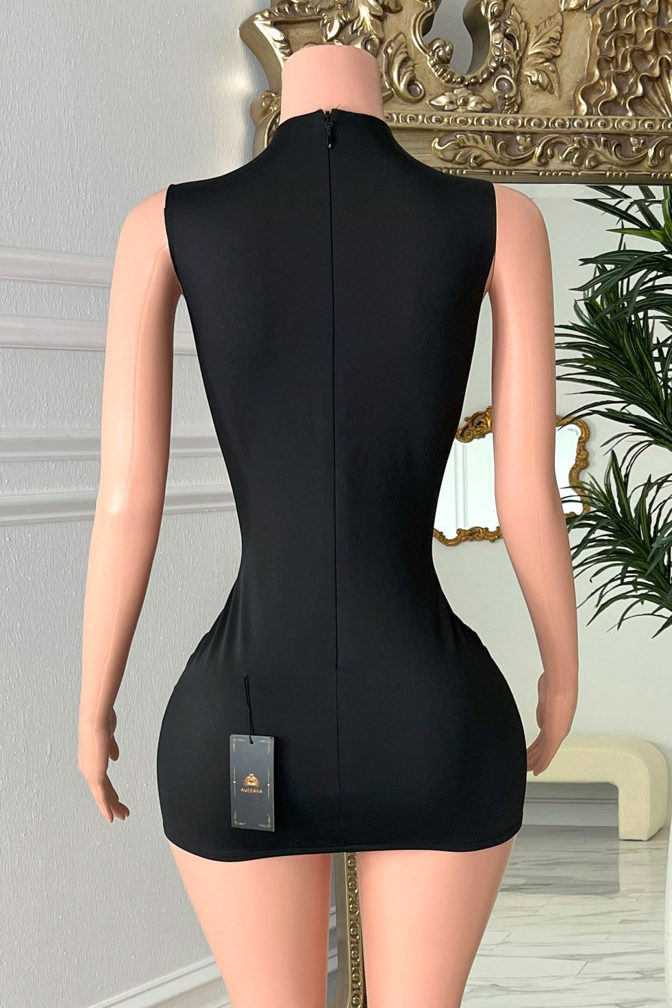 Shirel Black Dress (Ready To Ship)