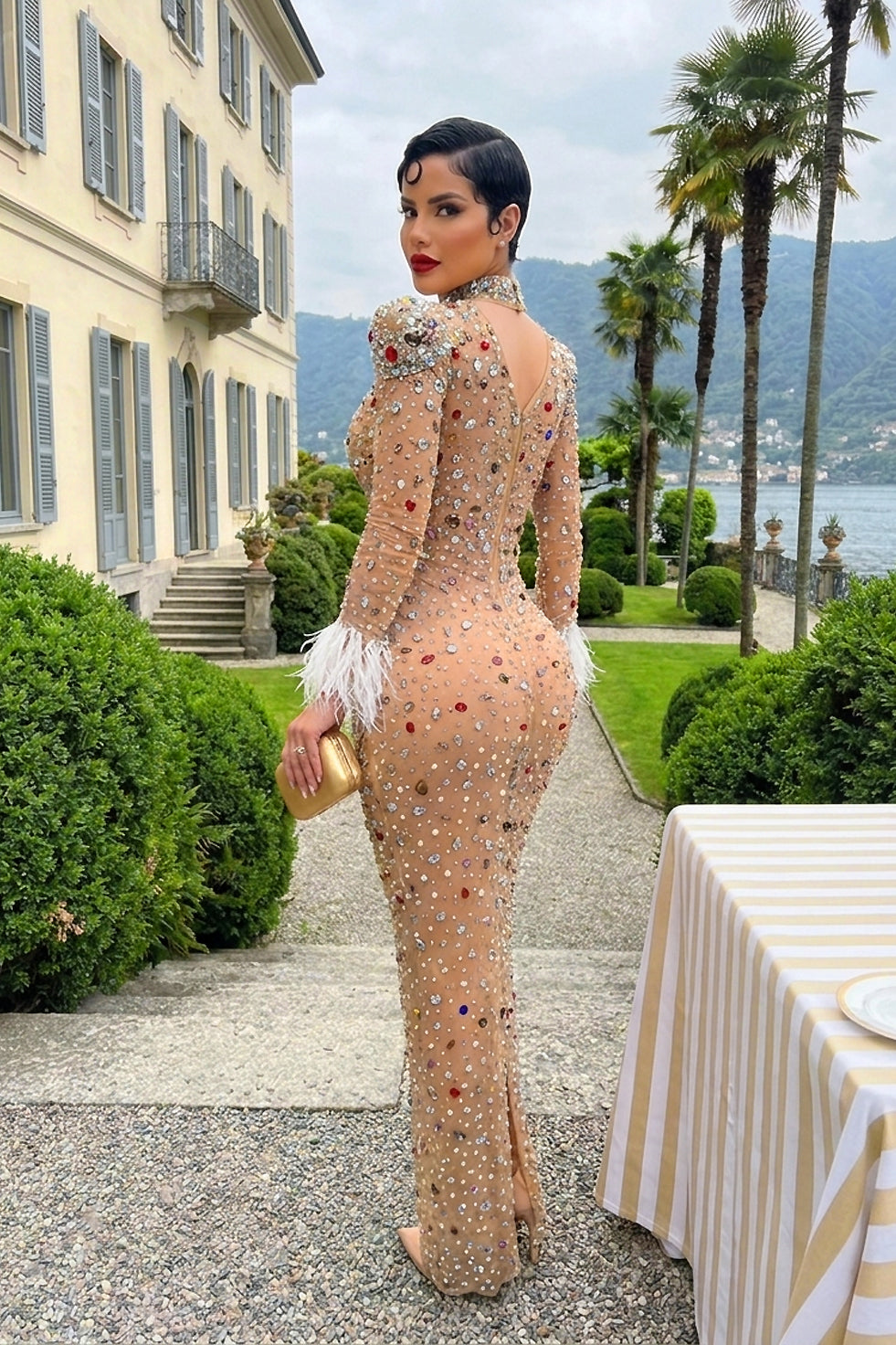 Heart Breaker Evening Dress (Ready To Ship)