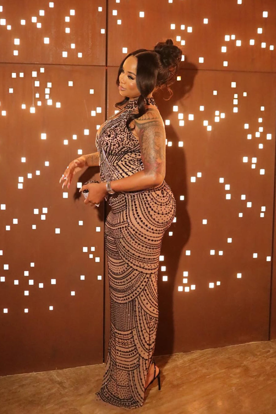 So Mysterious Black Dress (Made to Order)