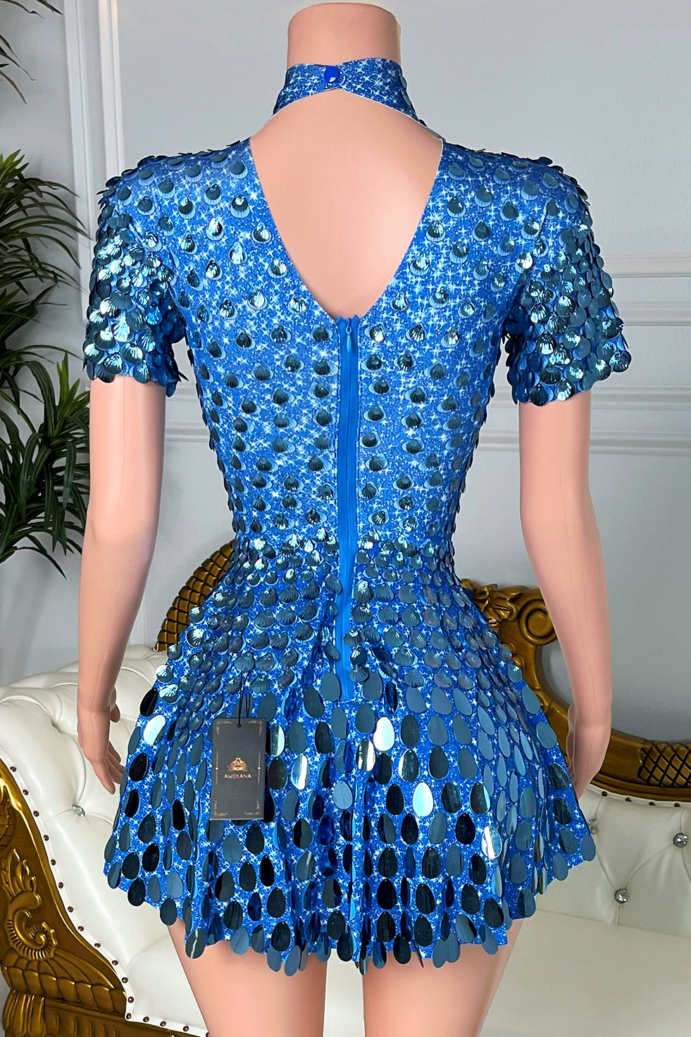 Jaime Blue Dress (Made to Order)