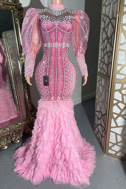 Memories Pink Dress(Ready To Ship)