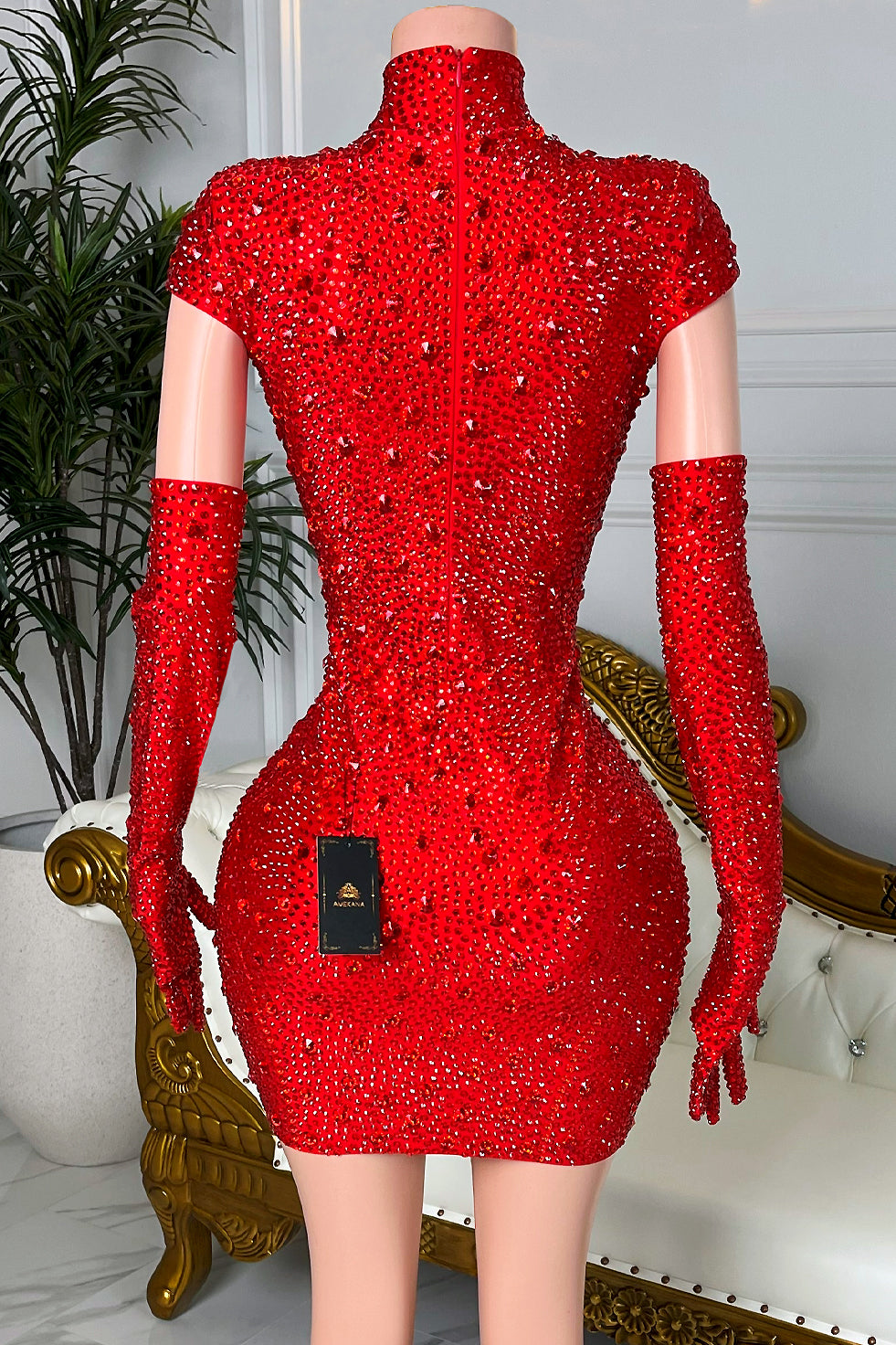 Marina Red Dress(Made To Order)