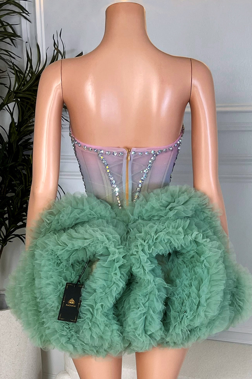 Minty Dress (Ready To Ship)