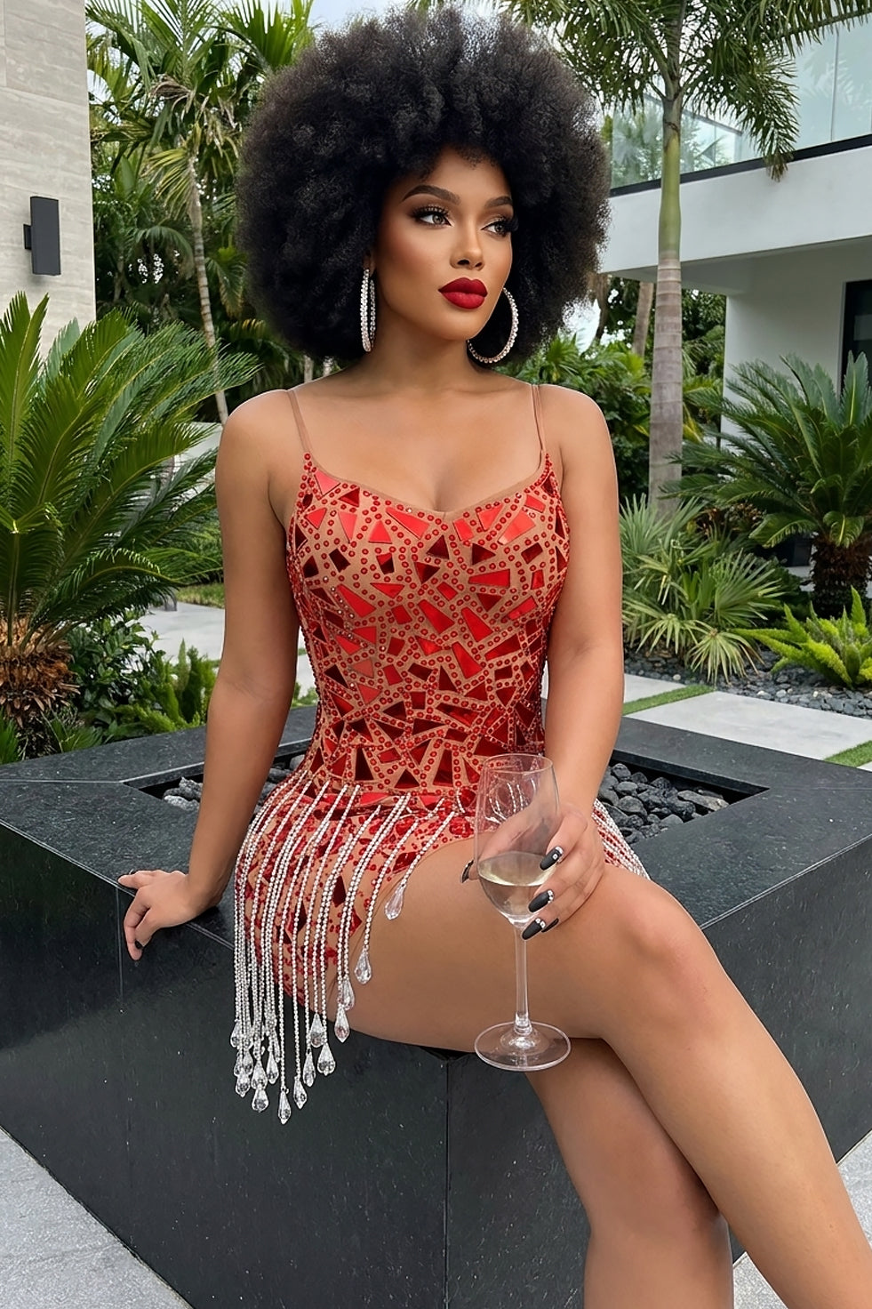 Josanna Diamante Dress (Pre-Order)