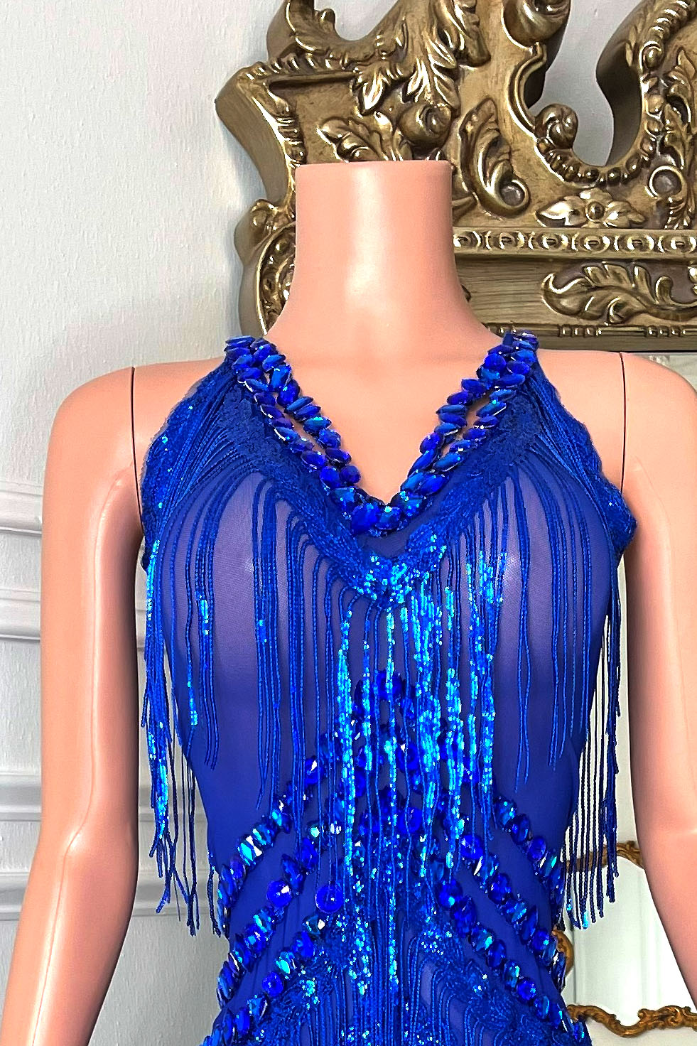 Hayes Blue Bodysuit(Ready To Ship)