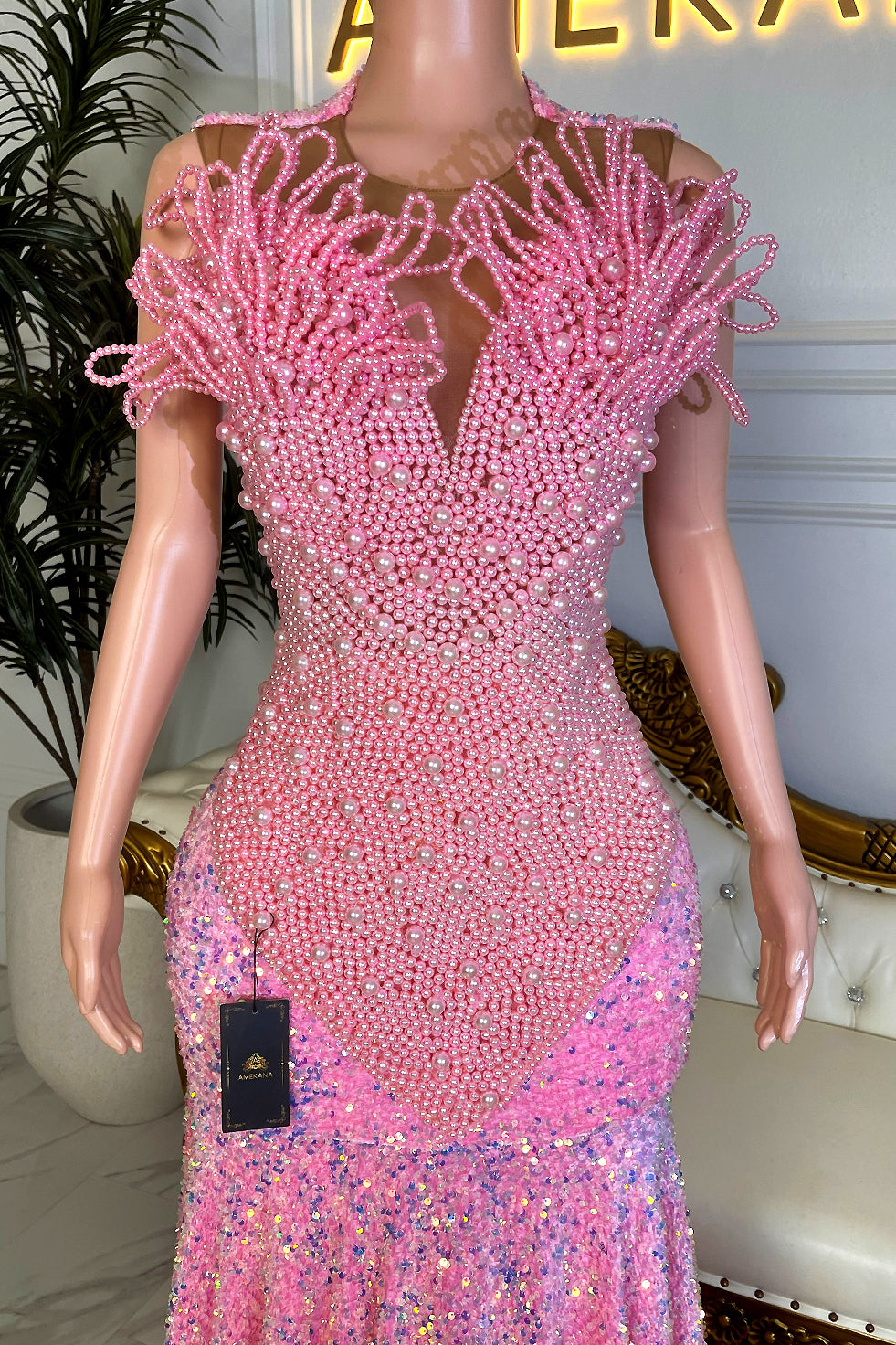 Magnolia  Pink Dress (Ready To Ship)