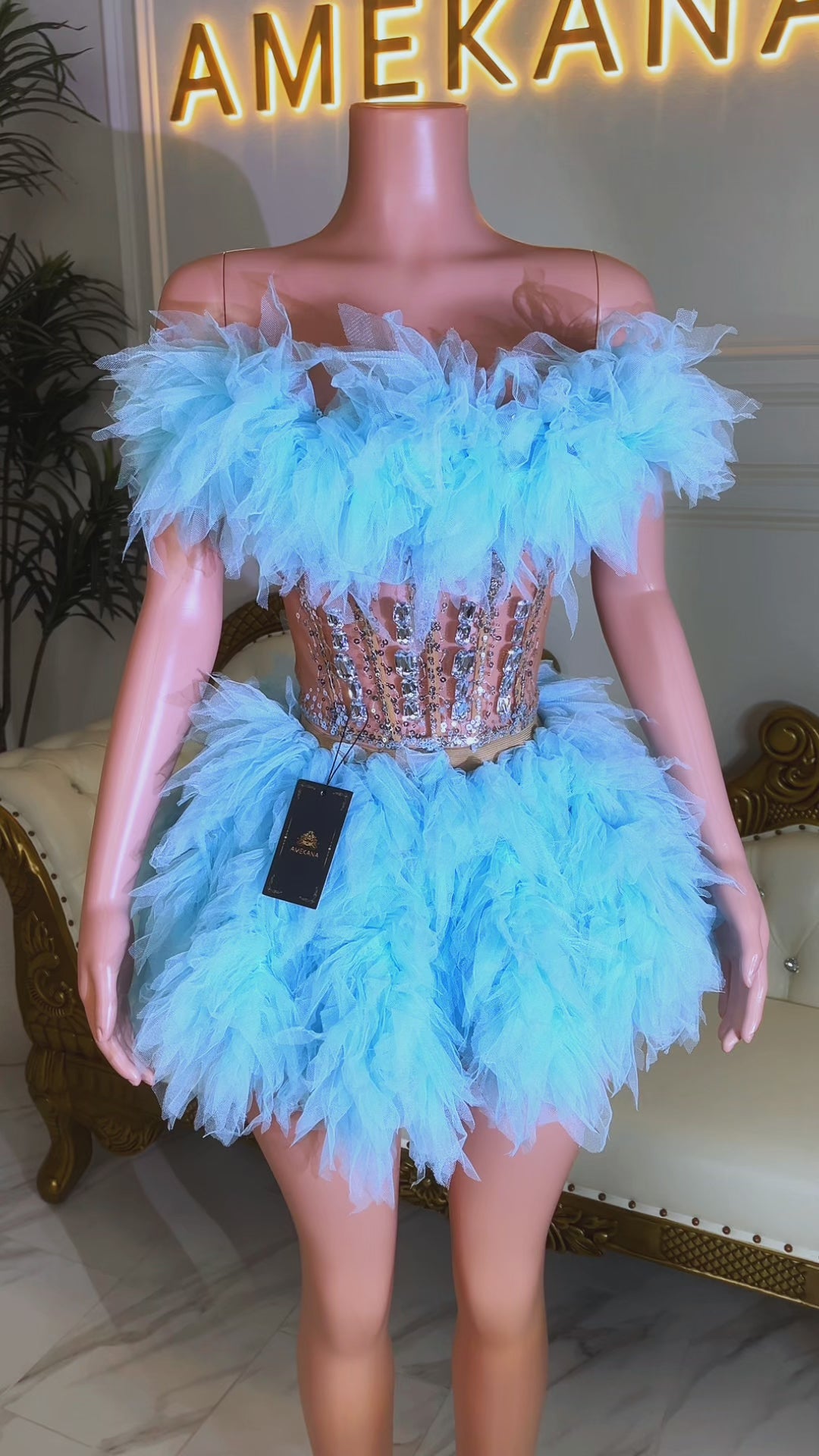 Eclipse Skirt Set (Ready To Ship)