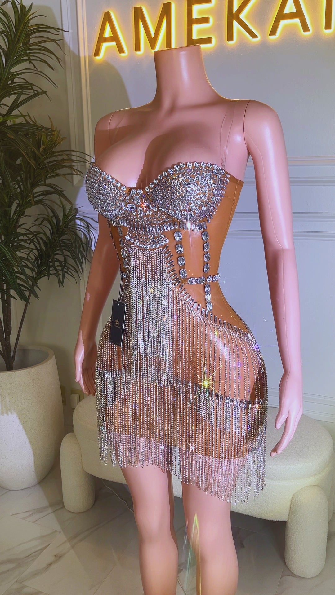 Farlow Tassel Dress(Ready To Ship)