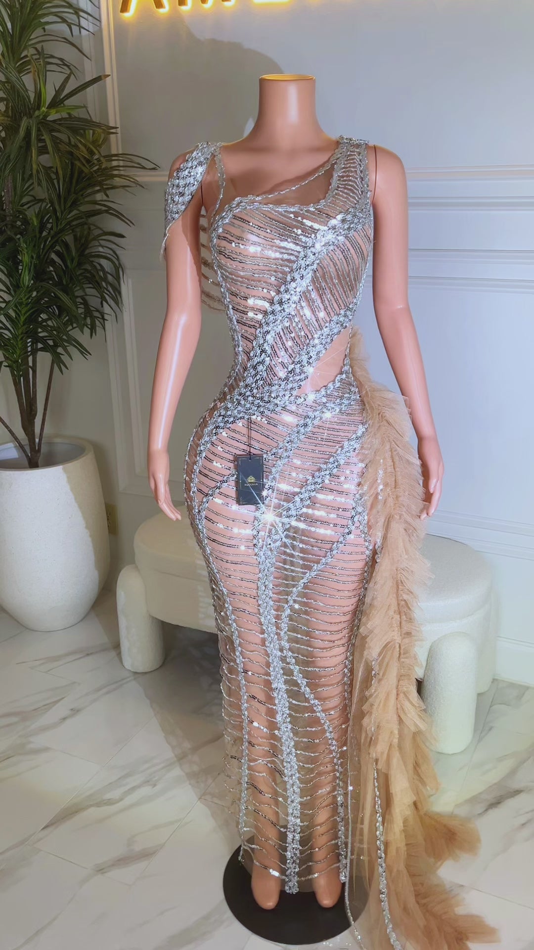 Alisha Evening Dress (Made to Order)