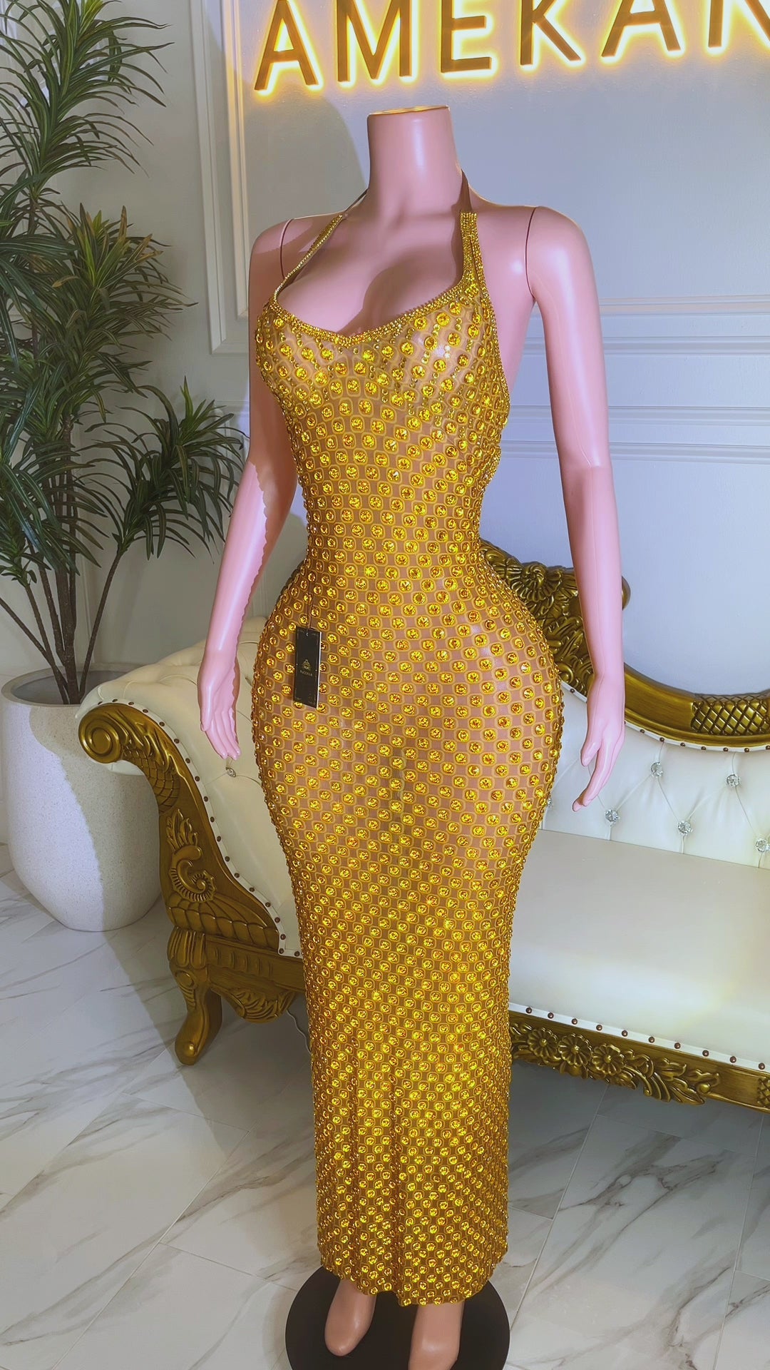 Sun Kissed Maxi Dress (Ready To Shhip)