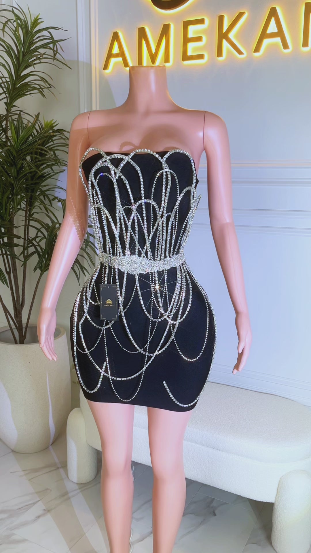 Noble Black dress(Ready To Ship)