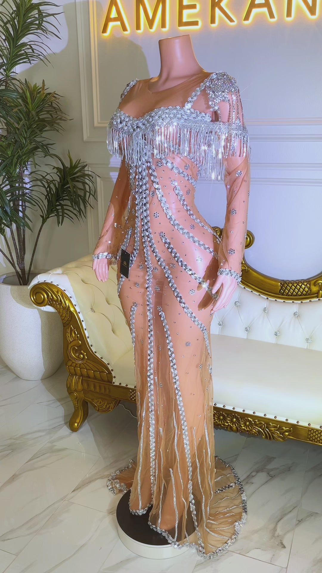 Moore Sequin Dress (Ready To Ship)