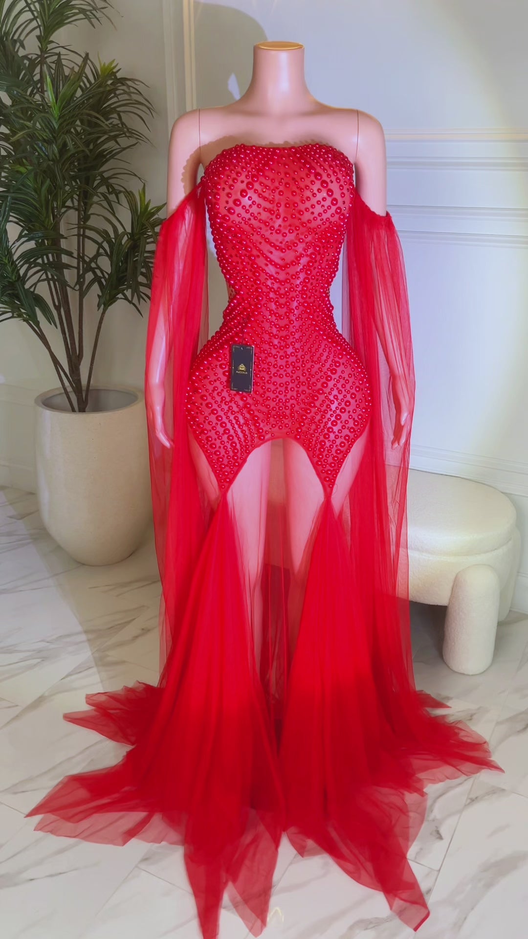 Wild Soul Red Dress (Made to Order)