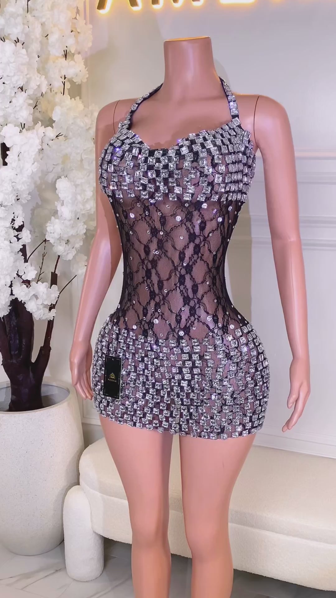 Azmira Mini Dress (Ready to Ship)