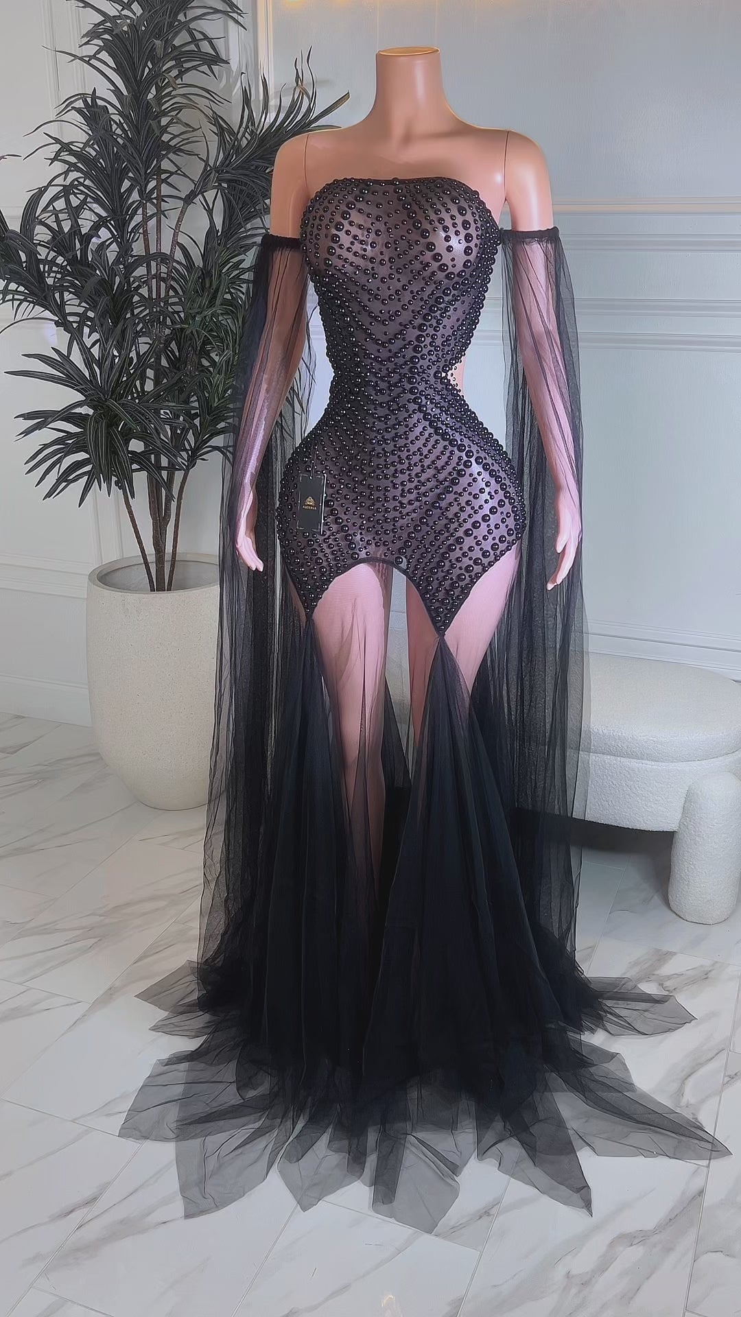 Wild Soul Black Dress (Ready To Ship)