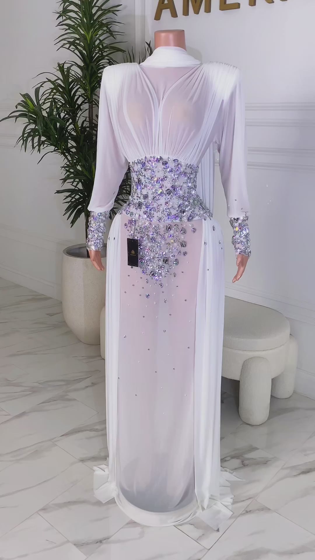 Opal White Dress (Pre-Order)