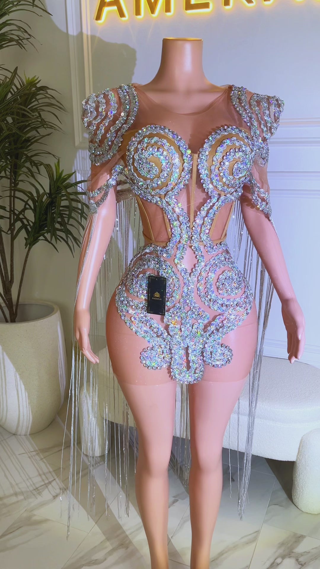 Emerson Tassel Dress(Ready To Ship)