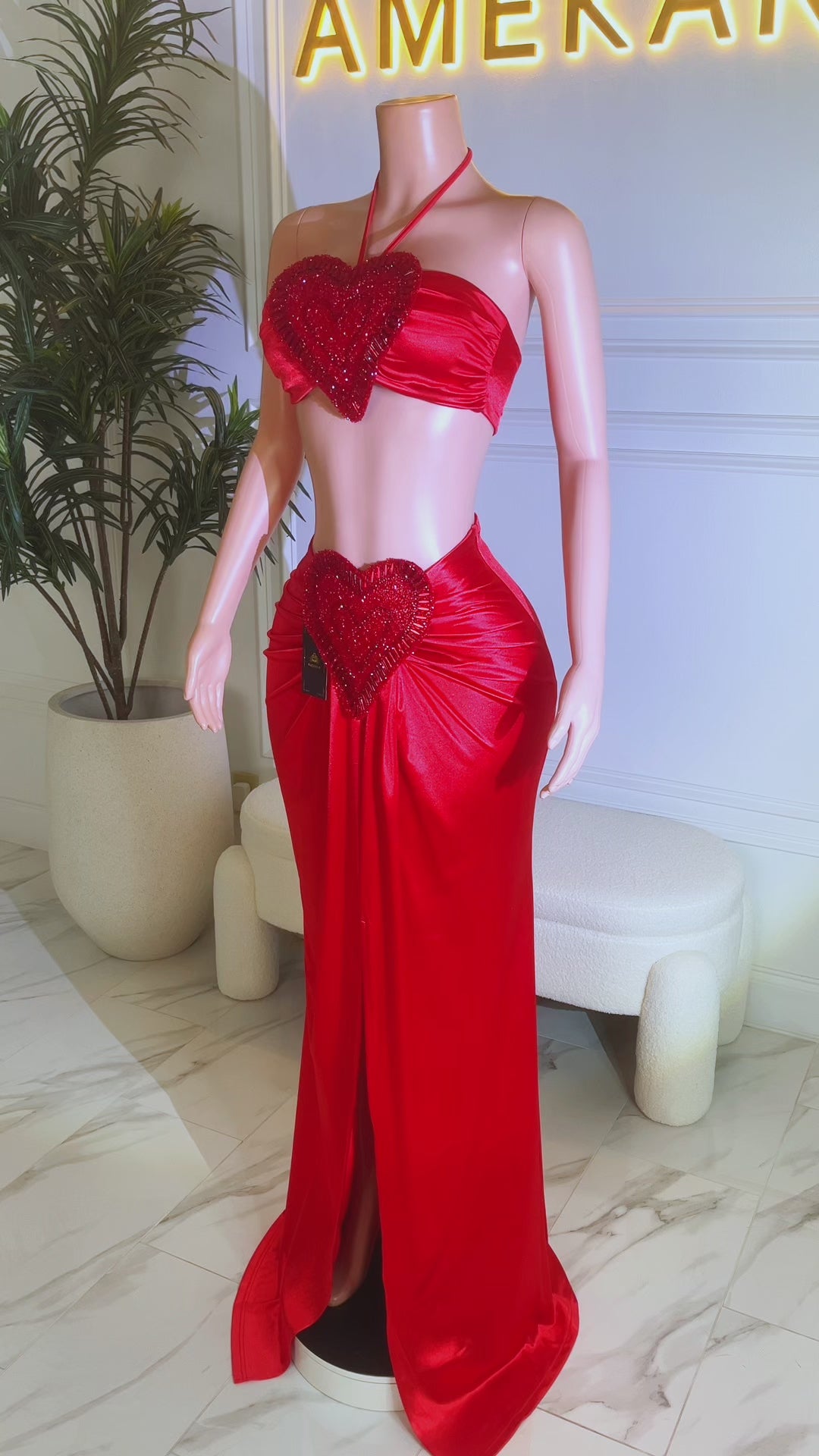 Love Me Loud Skirt Set(Ready To Ship)