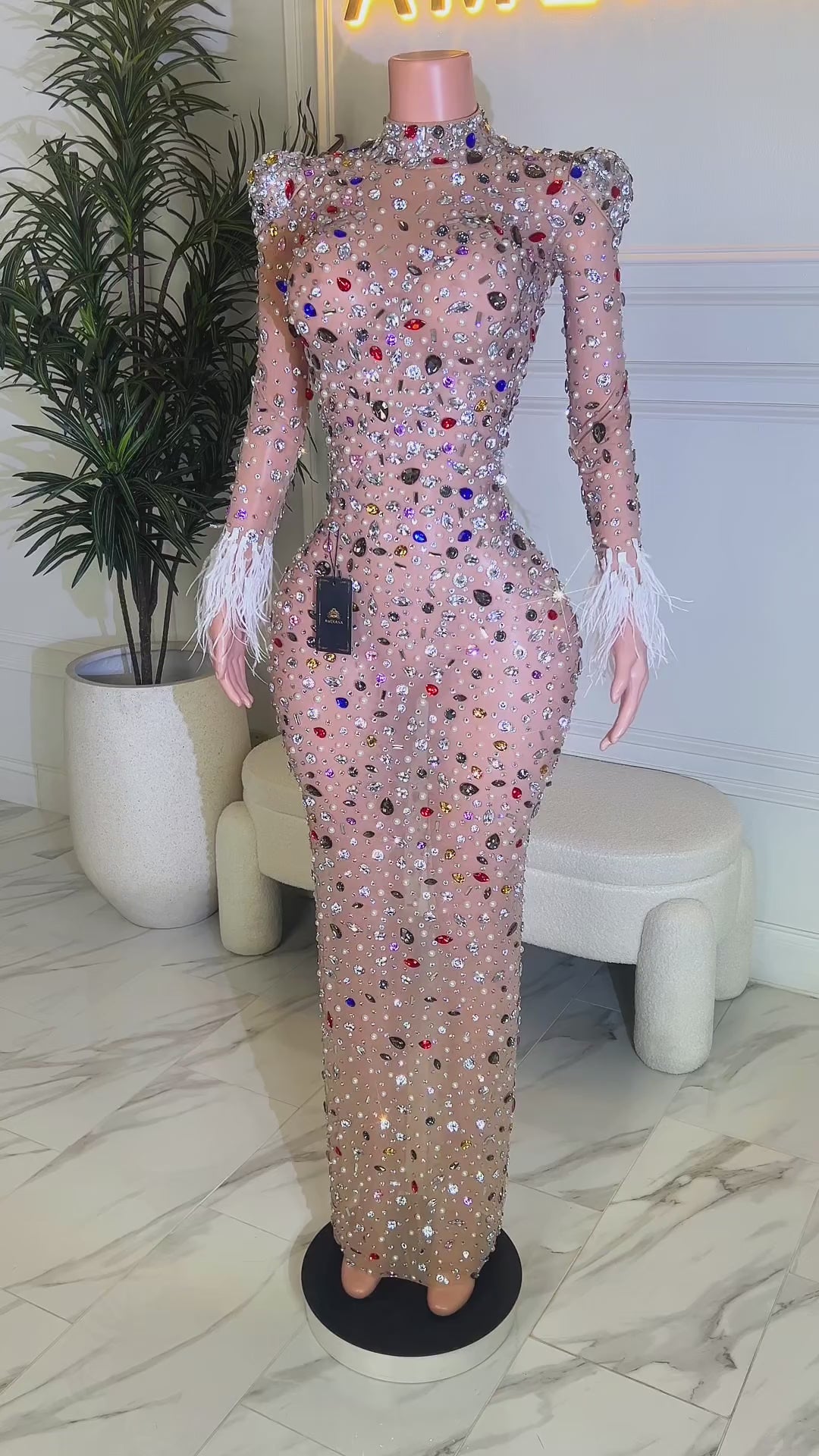 Heart Breaker Evening Dress (Ready To Ship)