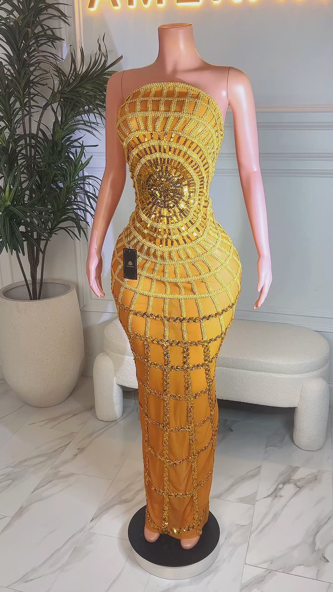 Mari Maxi Dress(Ready to Ship)