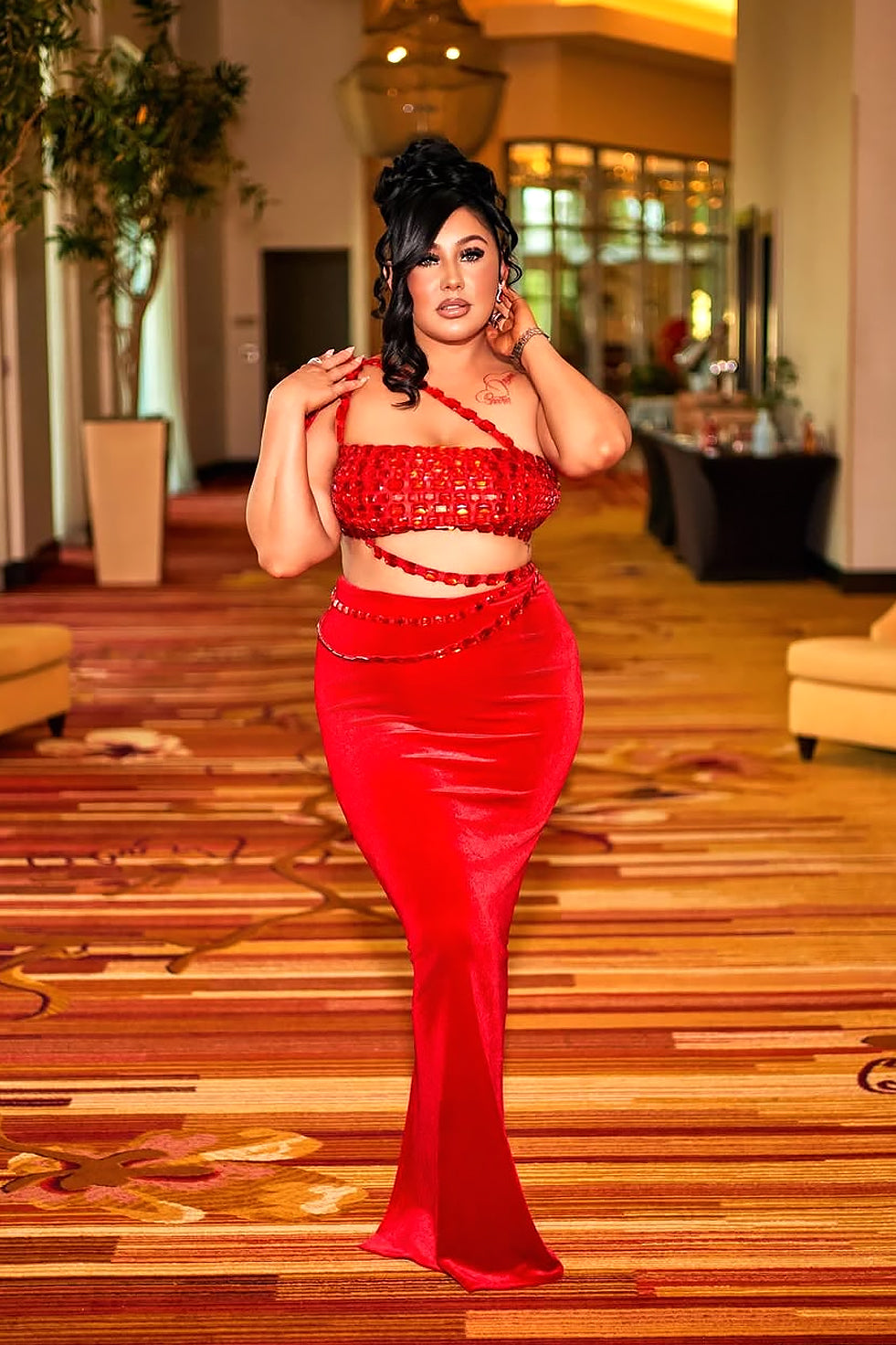 Queen Skirt Set(Ready To Ship)