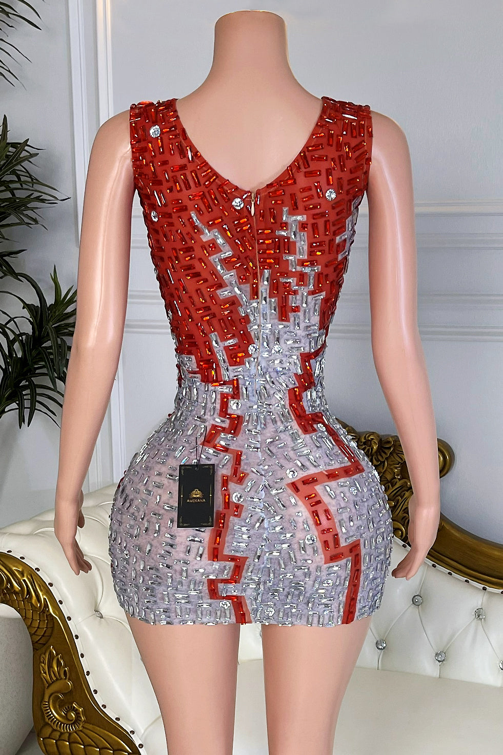Selena Red Dress(Ready To Ship)