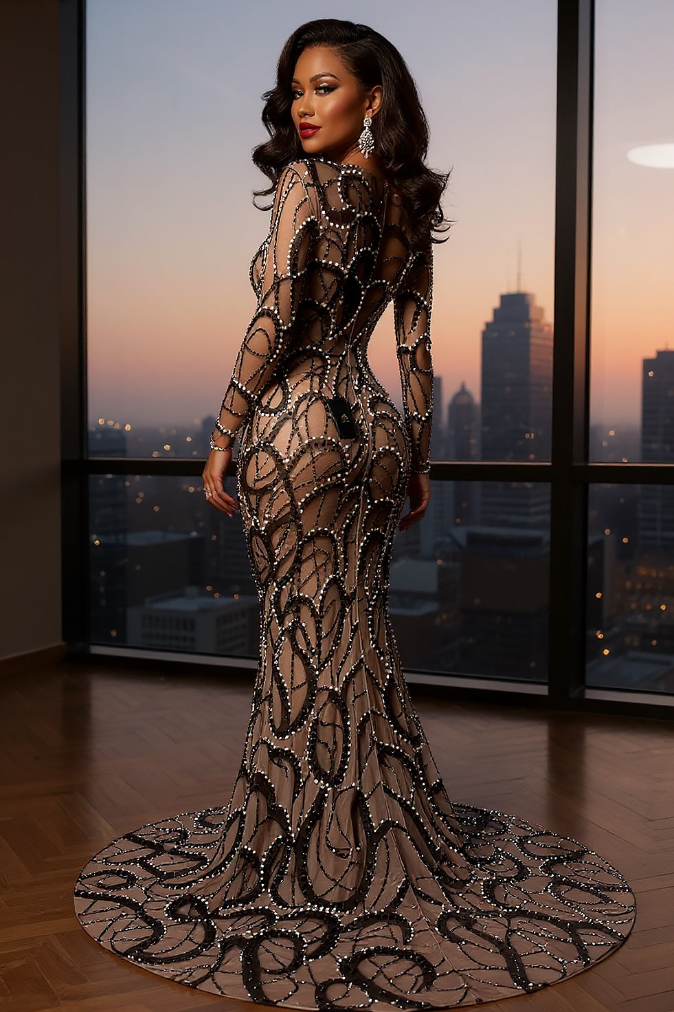 Seductress Maxi Dress (Made to Order)