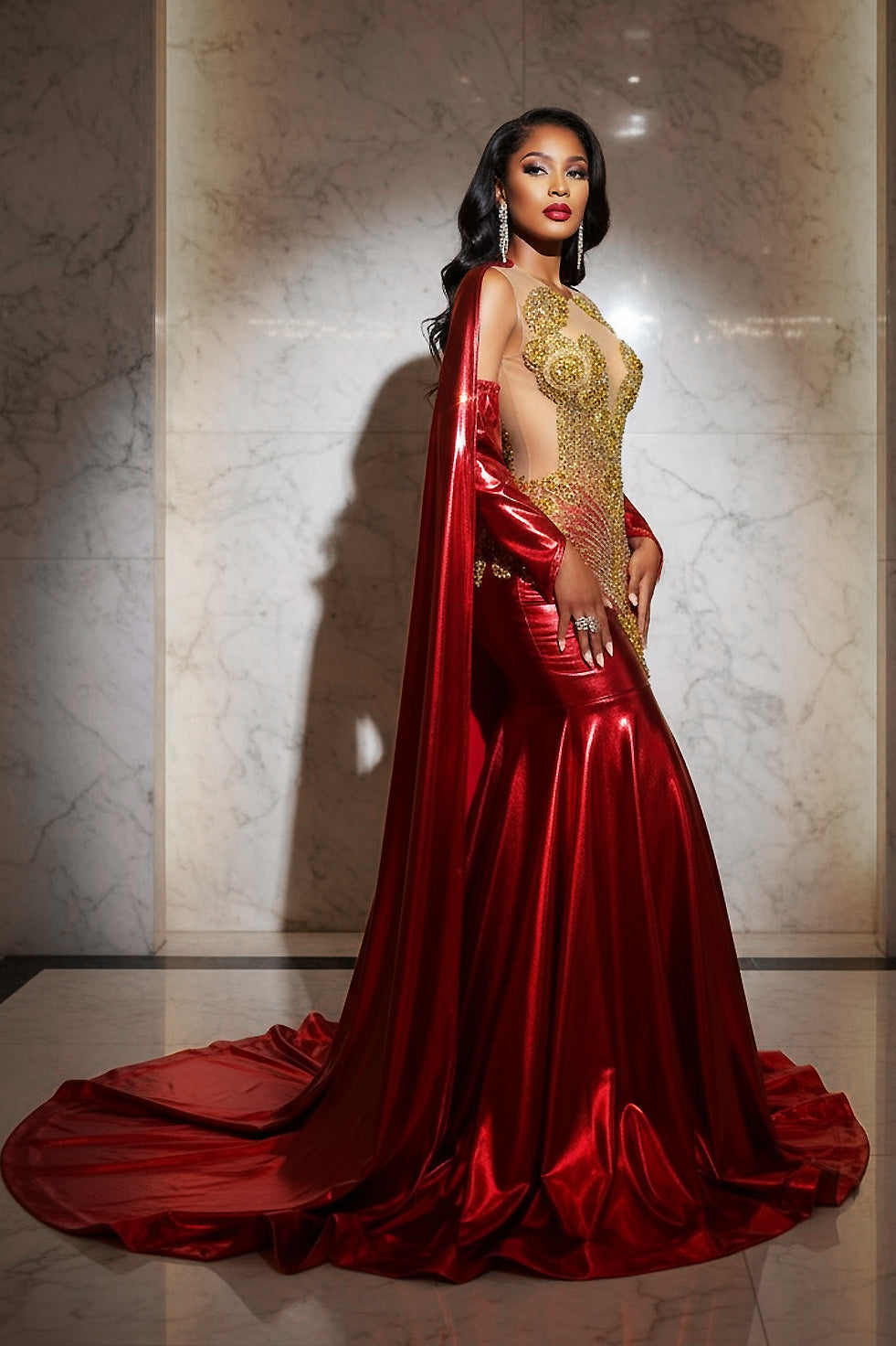 Sovereign Maxi Dress(Ready To Ship)