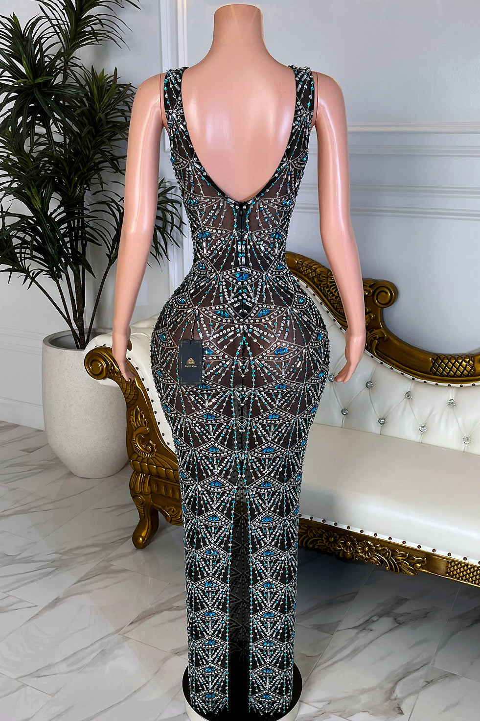 Blackout Maxi Dress (Ready To Ship)