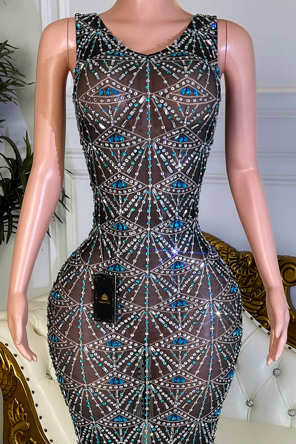 Blackout Maxi Dress (Ready To Ship)