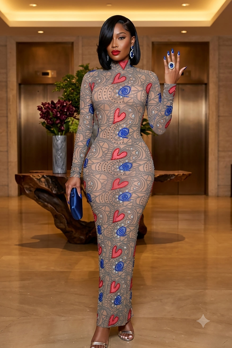 Fatal Attraction Maxi Dress (Pre-Order)