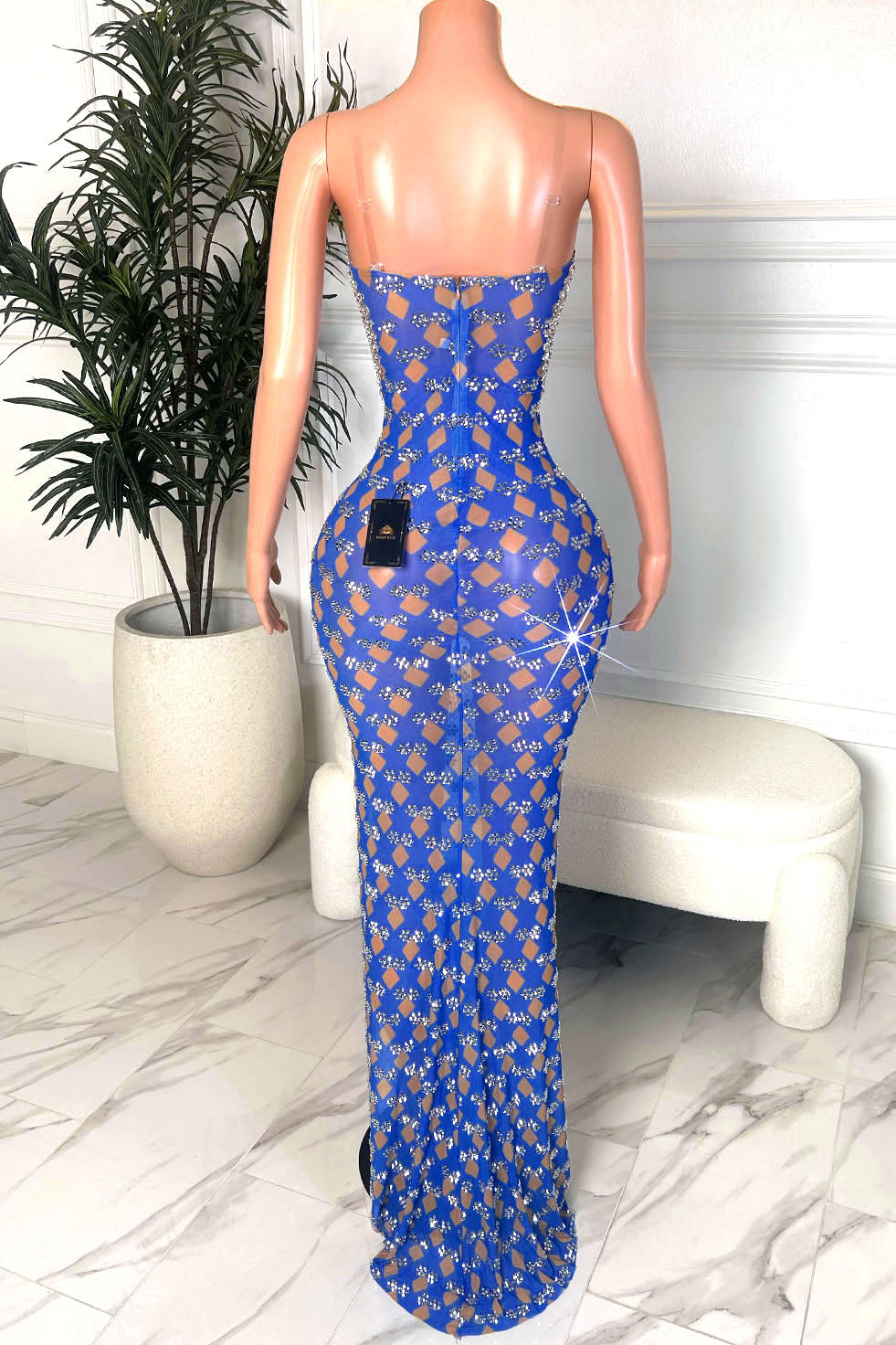 Santorini Sparkle Dress(Ready to Ship)