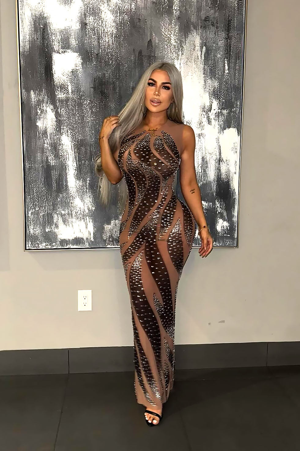 Shannon Diamante Dress (Pre-Order)