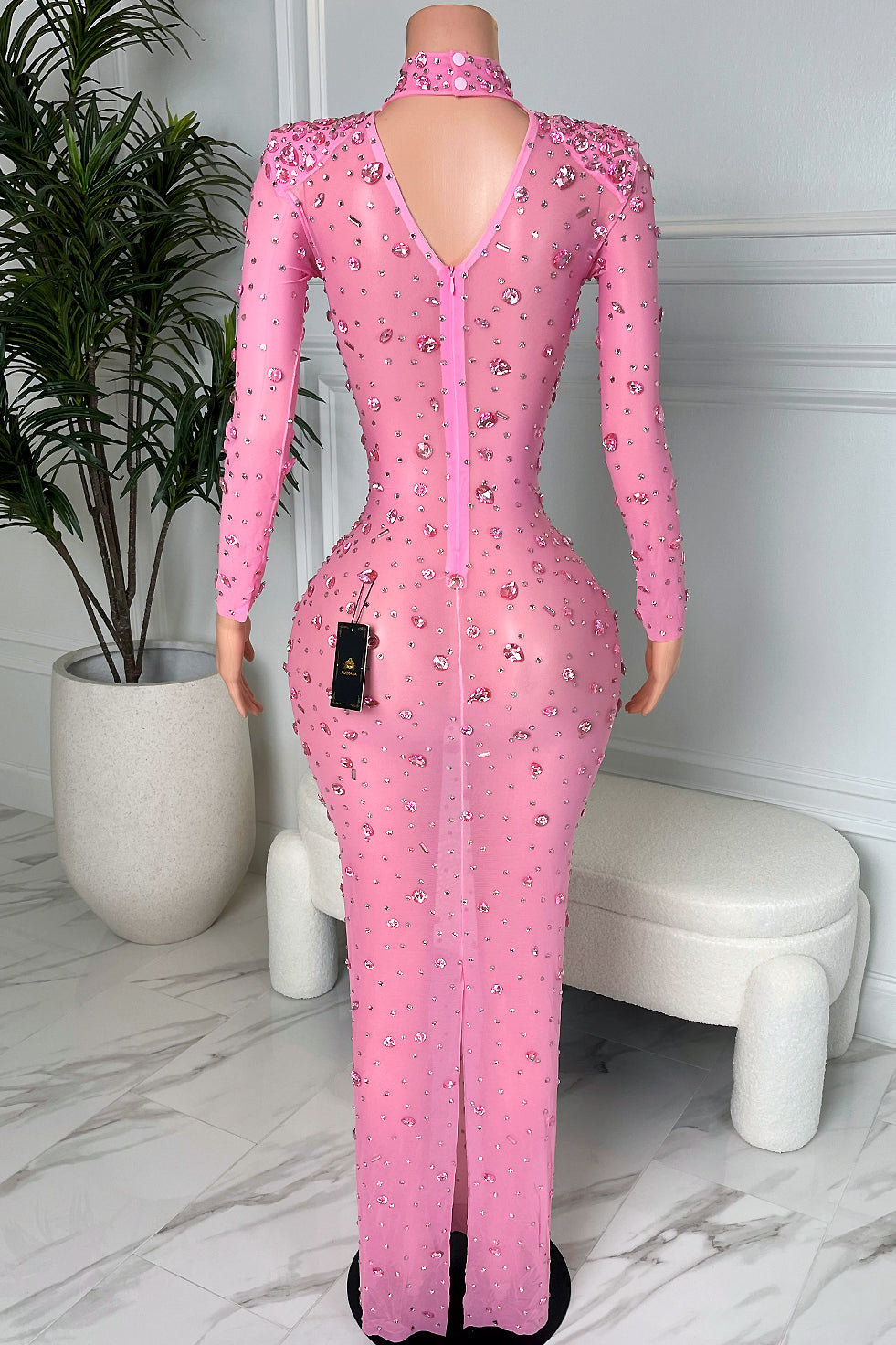 Star Rhinestone Dress(Ready To Ship)