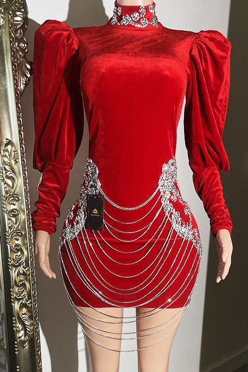 Casablanca Red Dress - AMEKANA.COM