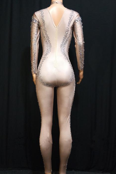 Jordyn Diamante Bodysuit (Rhinestones)