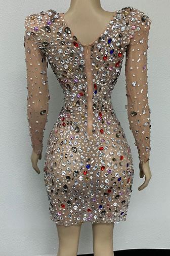 Josephine Diamante Dress