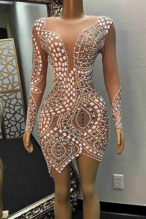 Kady Diamante Dress