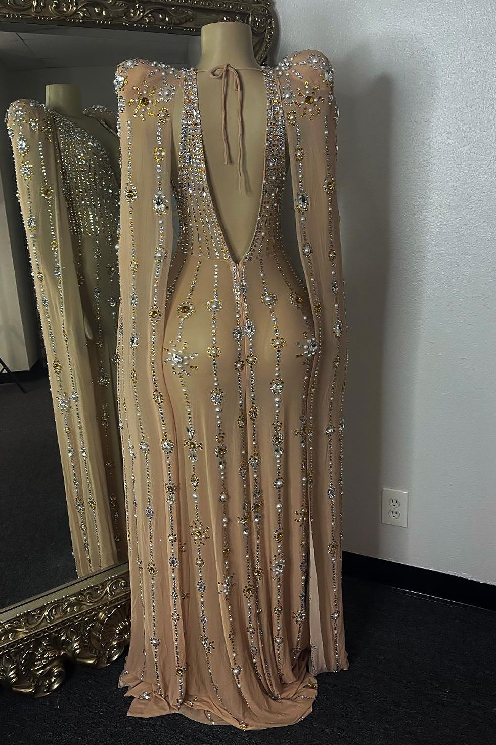 Mary Diamante Dress